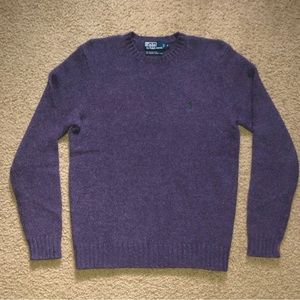 Purple Polo Sweatshirt